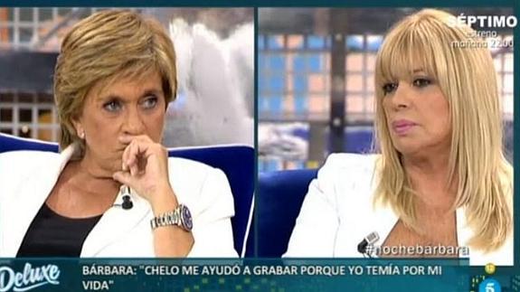 Chelo García Cortés y Barbara Rey hicieron un trío con un famoso presentador
