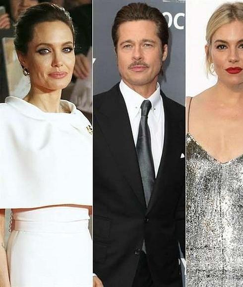 Angelina Jolie prohíbe a Brad Pitt ver a Sienna Miller