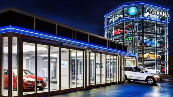 Esta es la primera máquina expendedora de coches