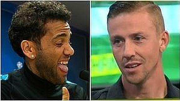Tremendo pique entre Guti y Dani Alves con Cristiano Ronaldo en medio
