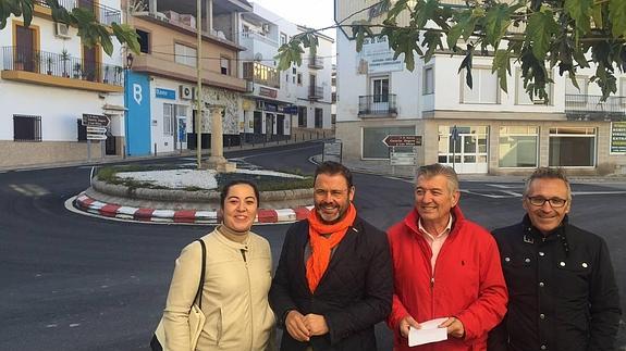 La Junta destaca que el acondicionamiento de la travesía de Santo Tomé optimiza la seguridad de usuarios y vecinos