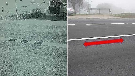 Condenado por transformar en discontinua una línea continua para acceder a su finca