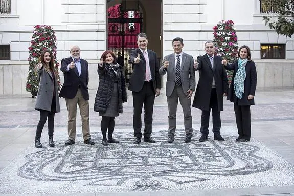 'Los siete' de Granada en Madrid