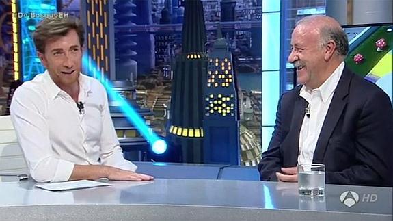 Pablo Motos se rinde ante Vicente del Bosque