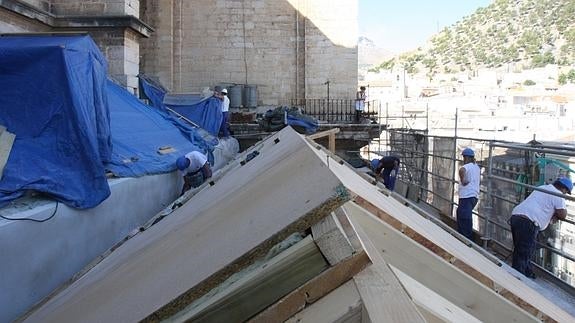 La rehabilitación de la cubierta de la Catedral arranca la semana que viene