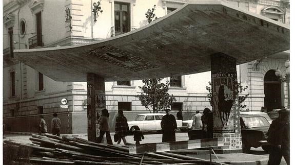 La marquesina de la Plaza del Carmen