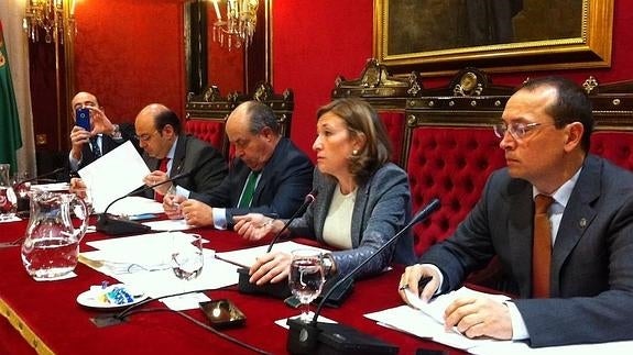 El pleno emplea tres horas en debatir siete puntos