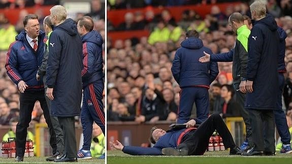 El piscinazo de Van Gaal