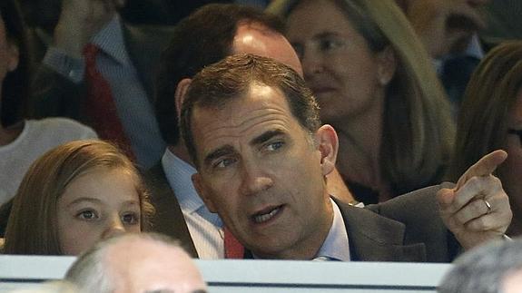 La Infanta debuta en el Bernabéu