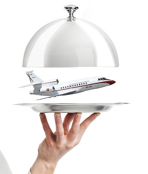 Menú (aéreo y caro) de reyes