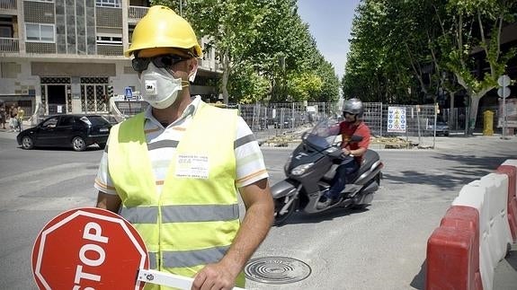 Más polen del olivo