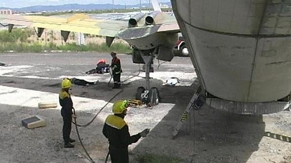 Andalucía se prepara para asistir a un accidente aéreo