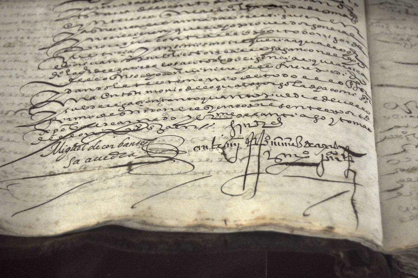 Hallados siete nuevos documentos sobre la actividad de Cervantes en Jaén