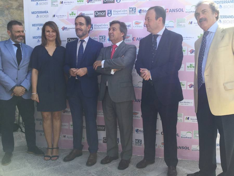 López anuncia la conexión de Geolit con la A-44 y pide colaboración al Estado