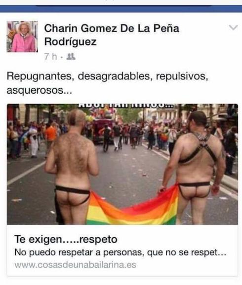 "Repugnantes, desagradables, repulsivos, asquerosos…"