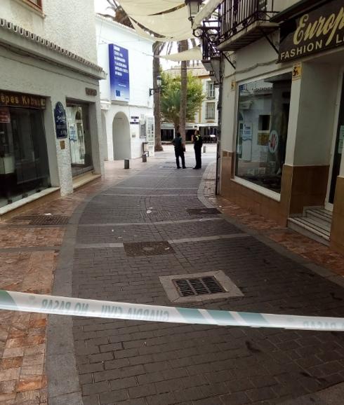 Desalojan el centro de Nerja por una falsa alarma