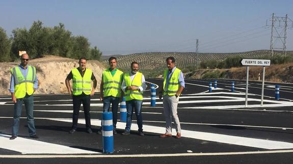 La Junta finaliza las actuaciones en la intersección de la JA-3408 con la A-311 en el acceso a Fuerte del Rey