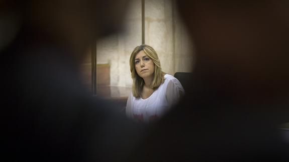 Susana Díaz, en modo espera