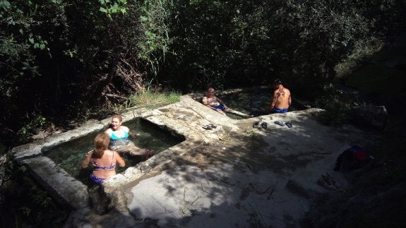 'Chapuzón' minero medicinal