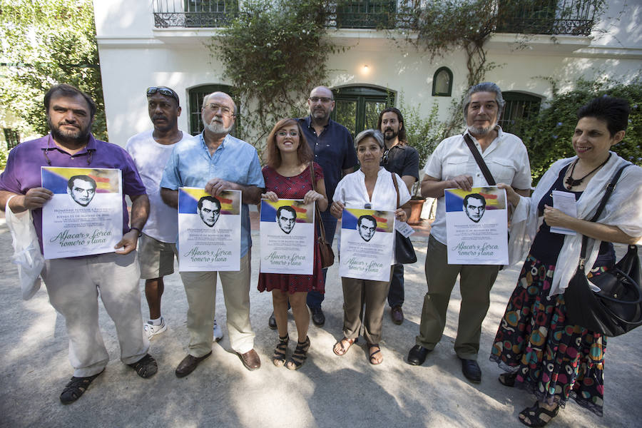 Un acto alternativo repasa el último paseo de Lorca en el 80 aniversario de su muerte