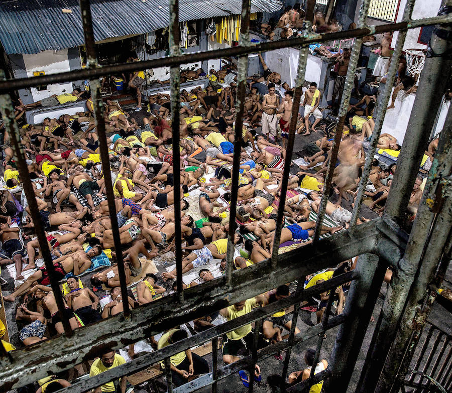 Hacinados en el infierno