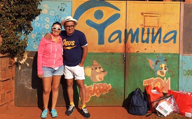 Buenafuente y Silvia Abril, unas vacaciones con los más necesitados