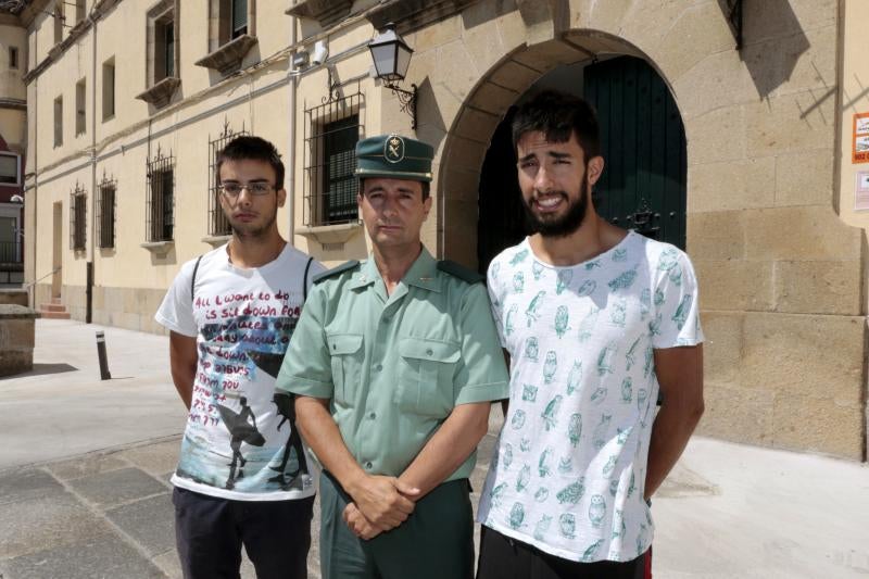 "Tuvimos un poco de miedo pero había que salvar a esa gente"