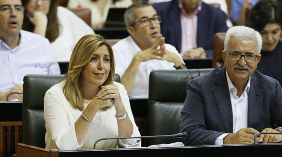 Susana Díaz insinúa que Rajoy debe dimitir