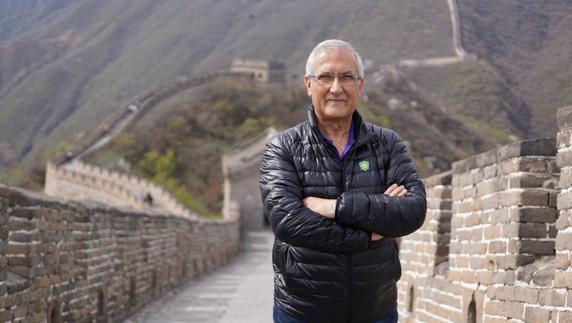 El profesor habla en chino