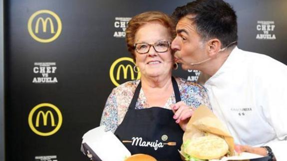 Así es la hamburguesa de una abuela asturiana para McDonald's