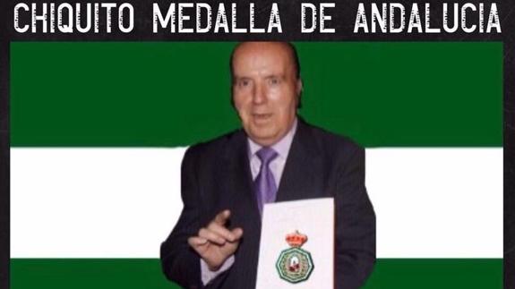 Andalucía y Antonio Banderas piden la Medalla para Chiquito