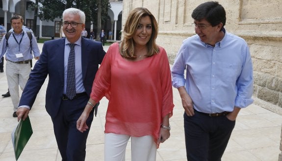 Susana Díaz fortalece su alianza con Ciudadanos en Andalucía