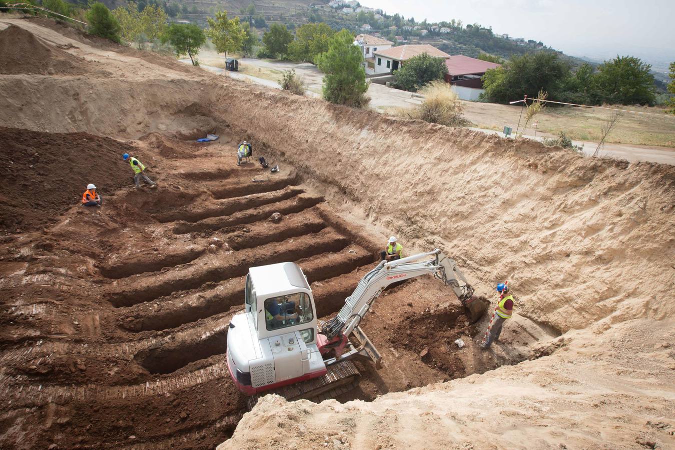 Alfacar exige al equipo que buscó a Lorca devolver el terreno a su estado original