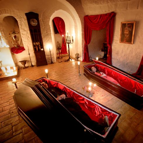 Una noche en el castillo de Drácula