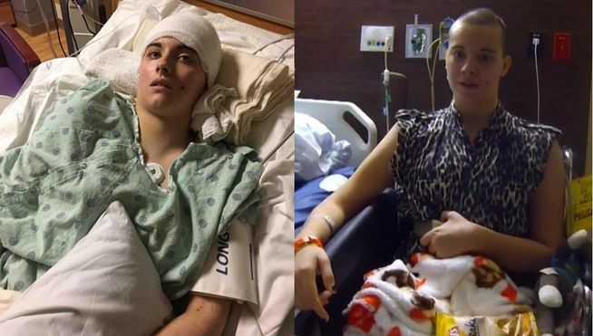 Una joven sobrevive 3 disparos en la cabeza, puñaladas y golpes en el cuerpo