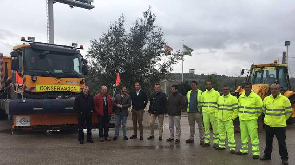 La Junta refuerza el dispositivo de vialidad invernal en la zona Norte con la renovación de dos quitanieves