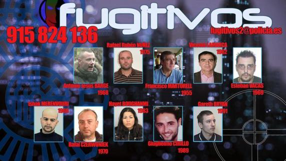 La Policía busca a un ubetense, uno de los diez fugitivos más peligrosos de España