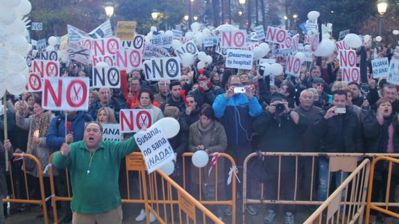 Grito al unísono por una sanidad digna