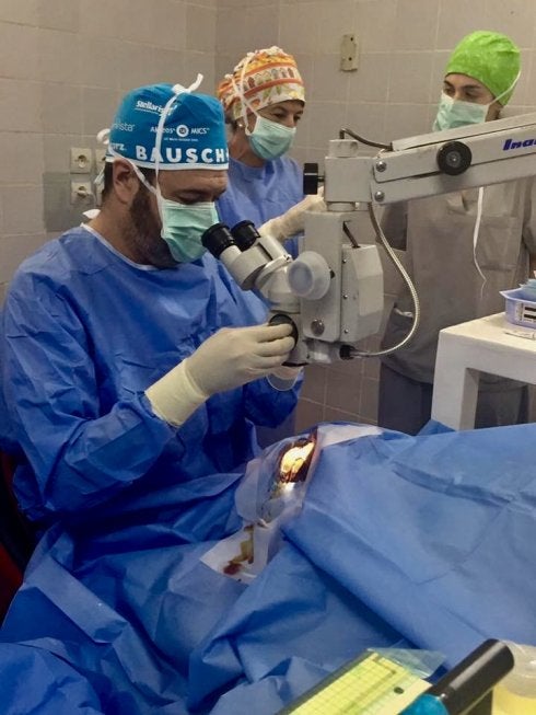 Expedición solidaria de Qvision con la Fundación Barraquer a Níger