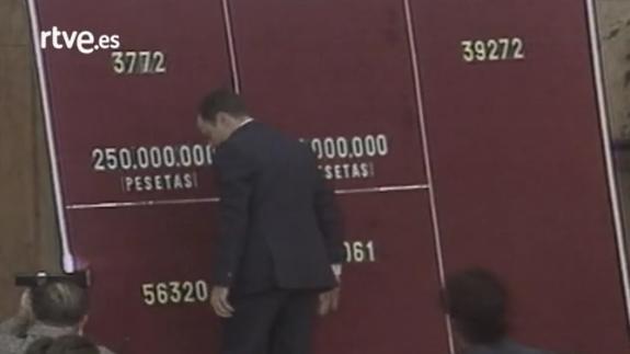 El histórico y "feo" 'gordo' de la Lotería de Navidad que Granada devolvió casi entero