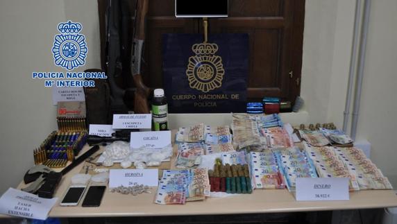 Detienen al clan familiar que gestionaba el mayor "punto de venta" de droga de Baza
