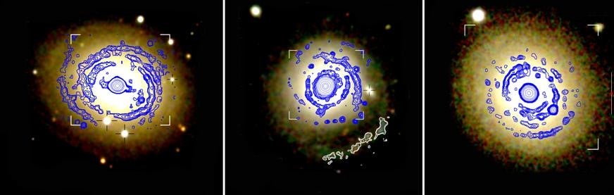 Calar Alto capta brotes de formación estelar de galaxias en las que se creía que no nacían estrellas