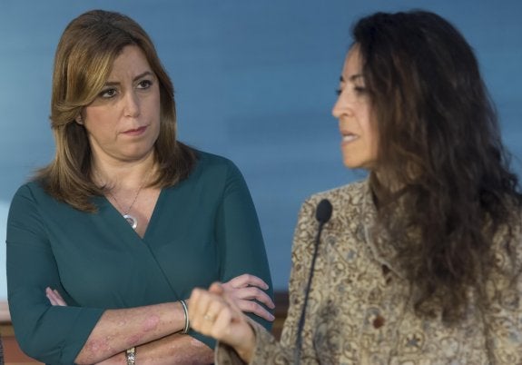 Susana Díaz retoma las visitas a los alcaldes de capitales para acallar las críticas de la oposición