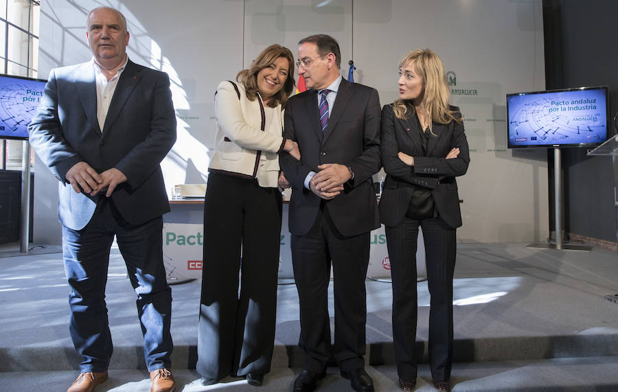 El pacto por el desarrollo industrial andaluz prevé movilizar 8.000 millones