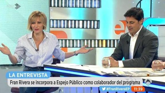 Fran Rivera critica a Isabel Pantoja en 'Espejo Público'