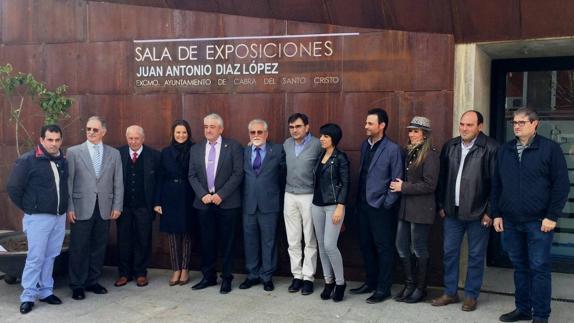 Cabra de Santo Cristo homenajea a los artistas Juan Antonio Díaz y Francisco Fernández