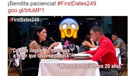 La concursante más grosera de First Dates