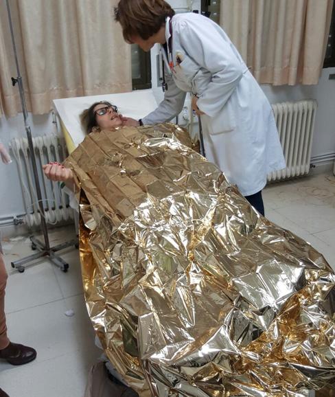 Se pone de parto y da a luz de urgencia en el centro de salud de Huelma