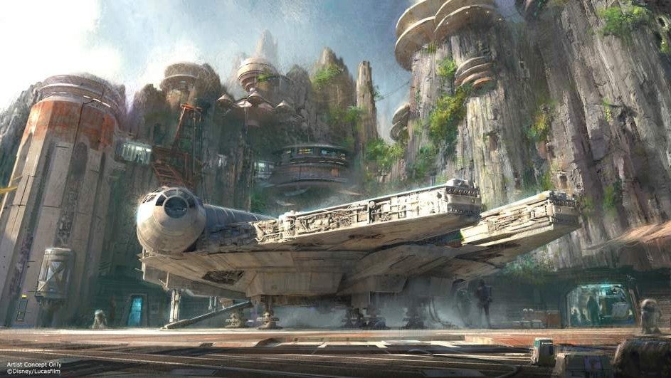Disney tendrá en sus parques de atracciones una gran zona dedicada a 'Star Wars'