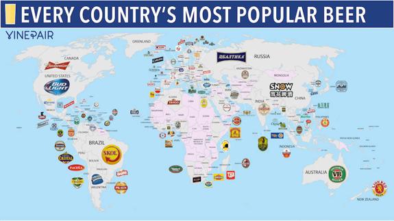 Estas son las cervezas más famosas en cada país, ¿cuál es la favorita en España?